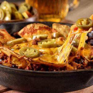nachos con queso